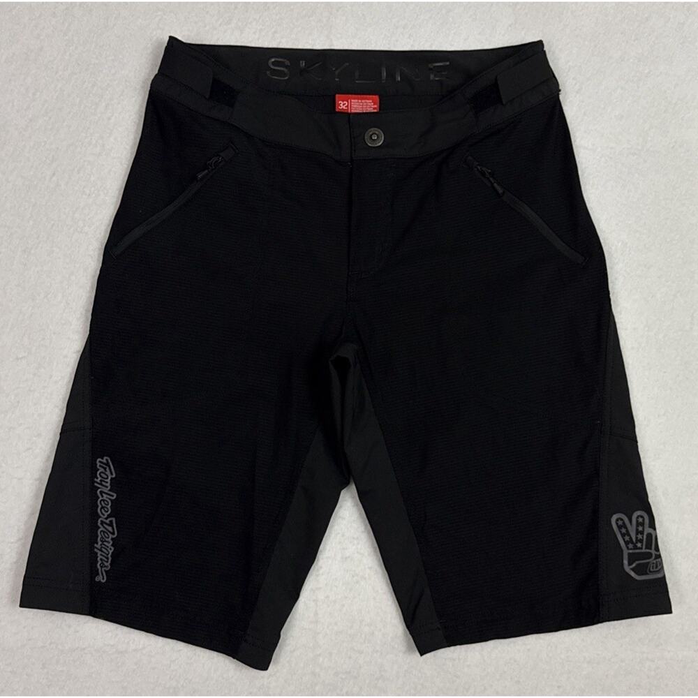 Troy Lee Designs Skyline Air Shorts Mens 32 Black Mountain Bike MTB Cycling BMX